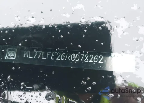 2024 Chevrolet Trax Fwd Sp z USA, uszkodzony, nr VIN KL77LFE26RC078262